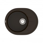 Мойка для кухни Vankor Sity 60,5х49 см кварц шоколад Sity SMO 02.61 Chocolate