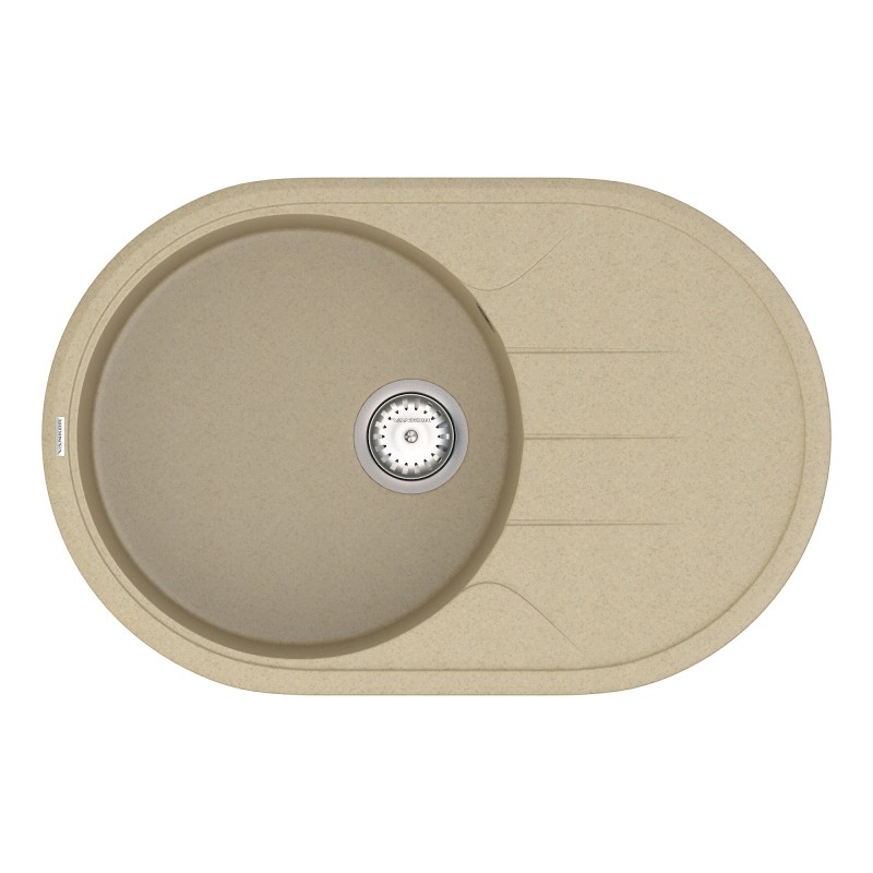 Мойка для кухни Vankor Sity 76,5х50 см кварц сафари Sity SMO 02.78 Safari