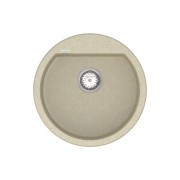 Мойка для кухни Vankor Tera Ø50,5 см кварц бежевый Tera TMR 01.50 Beige