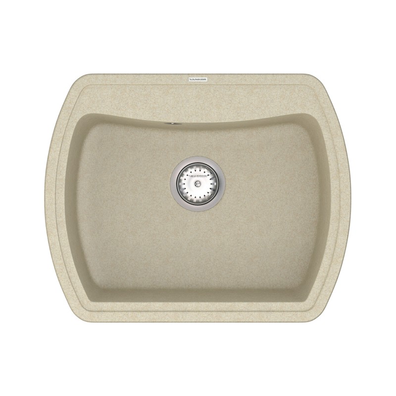 Мийка для кухні Vankor Norton 62,5х50,5 см кварц бежевий Norton NMP 01.63 Beige