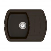 Мойка для кухни Vankor Norton 67х50 см кварц шоколад Norton NMP 02.67 Chocolate