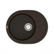 Мойка для кухни Vankor Sity 60,5х49 см кварц шоколад Sity SMO 02.61 Chocolate
