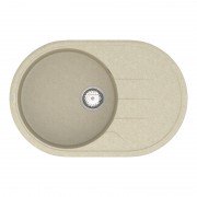Мойка для кухни Vankor Sity 76,5х50 см кварц бежевый Sity SMO 02.78 Beige