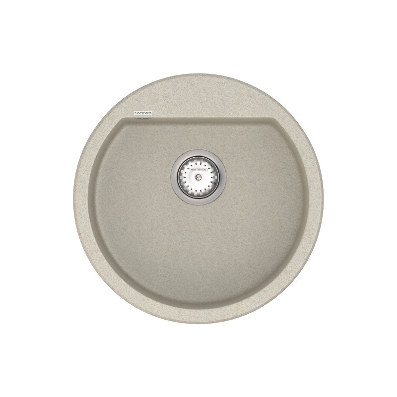Мийка для кухні Vankor Tera Ø50,5 см кварц терра Tera TMR 01.50 Terra