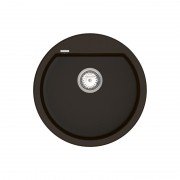 Мойка для кухни Vankor Tera Ø50,5 см кварц шоколад Tera TMR 01.50 Chocolate