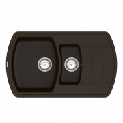 Мойка для кухни Vankor Norton 85,5х50 см кварц шоколад Norton NMP 04.86 Chocolate