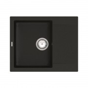 Мойка для кухни Vankor Orman 58,5х48 см кварц черный Orman OMP 02.61 Black