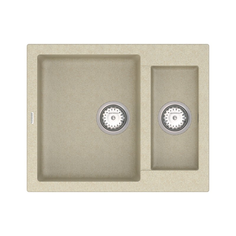 Мойка для кухни Vankor Orman 60х49 см кварц бежевый Orman OMP 03.61 Beige
