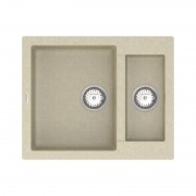 Мийка для кухні Vankor Orman 60х49 см кварц бежевий Orman OMP 03.61 Beige
