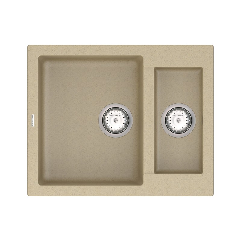 Мийка для кухні Vankor Orman 60х49 см кварц сафарі Orman OMP 03.61 Safari