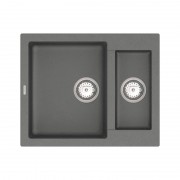Мойка для кухни Vankor Orman 60х49 см кварц серый Orman OMP 03.61 Gray