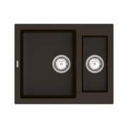 Мойка для кухни Vankor Orman 60х49 см кварц шоколад Orman OMP 03.61 Chocolate