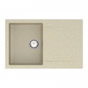 Мийка для кухні Vankor Orman 76,5х48 см кварц бежевий Orman OMP 02.78 Beige