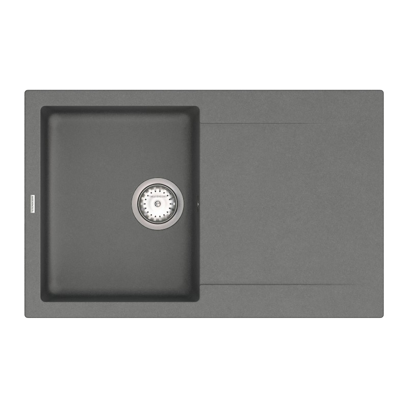 Мойка для кухни Vankor Orman 76,5х48 см кварц серый Orman OMP 02.78 Gray