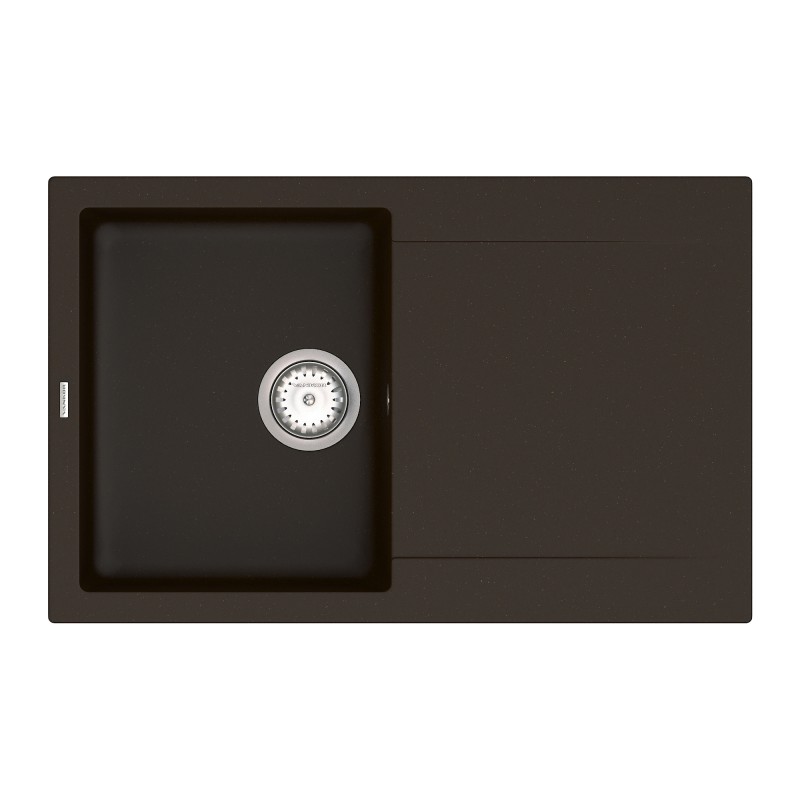 Мойка для кухни Vankor Orman 76,5х48 см кварц шоколад Orman OMP 02.78 Chocolate