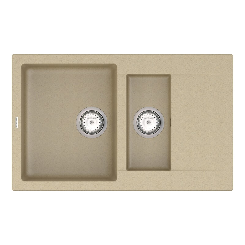 Мийка для кухні Vankor Orman 78,5х49 см кварц сафарі Orman OMP 04.80 Safari