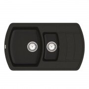 Мойка для кухни Vankor Norton 85,5х50 см кварц черный Norton NMP 04.86 Black