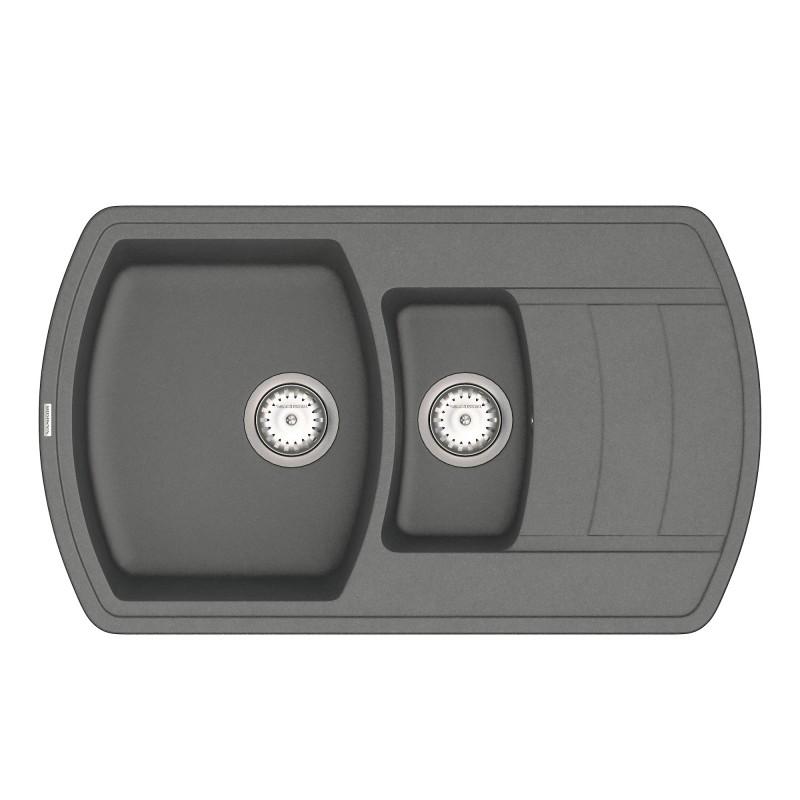 Мойка для кухни Vankor Norton 85,5х50 см кварц серый Norton NMP 04.86 Gray