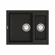 Мойка для кухни Vankor Orman 60х49 см кварц черный Orman OMP 03.61 Black