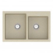 Мойка для кухни Vankor Orman 79,5х50 см кварц бежевый Orman OMP 05.80 Beige