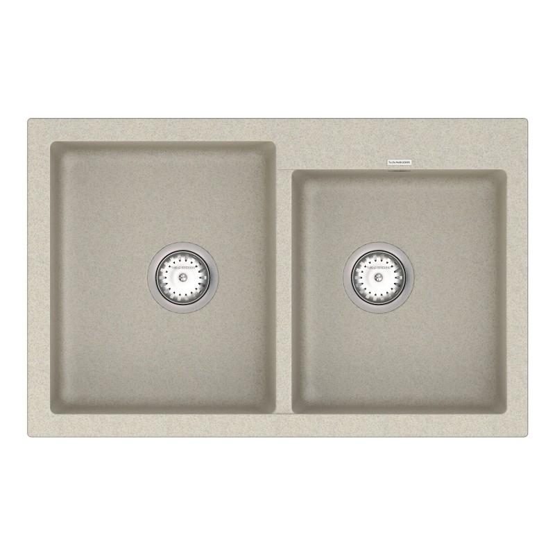 Мийка для кухні Vankor Orman 79,5х50 см кварц терра Orman OMP 05.80 Terra