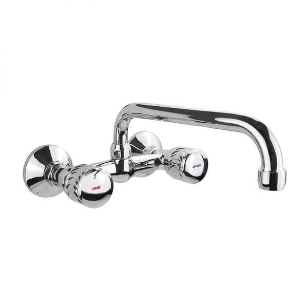 Смеситель для кухни GRB Cocinas настенный двухвентильный хром 2152546034