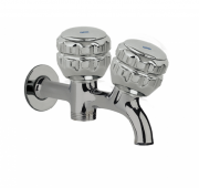 Смеситель для стиральной машины GRB Cocinas Cuisines двухвентильный на 2 режима хром 2162346000