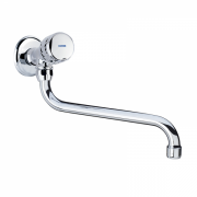 Смеситель для кухни GRB Cocinas настенный одновентильный хром 2142446000