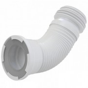 Гофра для выпуска унитаза Koller Pool A97 полипропилен белый GPU280-550