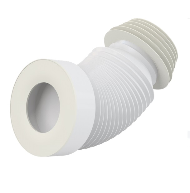 Гофра для выпуска унитаза Koller Pool A97SN полипропилен белый GPU200-520