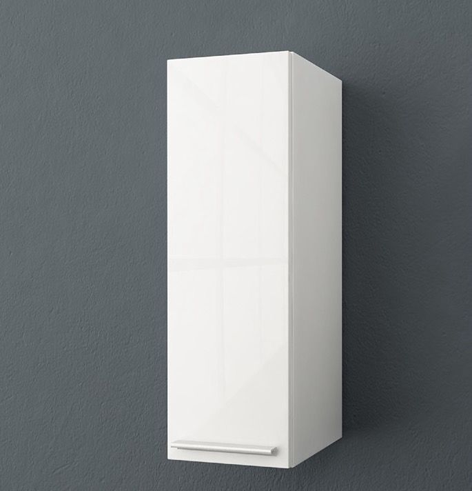 Шкафчик для ванной Kolpa-san Jolie J 902 подвесной 30х90 см ДСП с ПВХ-пленкой белый 521680