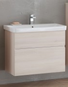 Тумба з раковиною Kolpa-san Oxana OUO 60 60.5х65.15 см ДСП з ПВХ-плівкою світла акація 507170