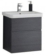 Тумба с раковиной Kolpa-san Oxana OUO 60 60.5х65.15 см ДСП с ПВХ-пленкой темный дуб 507180