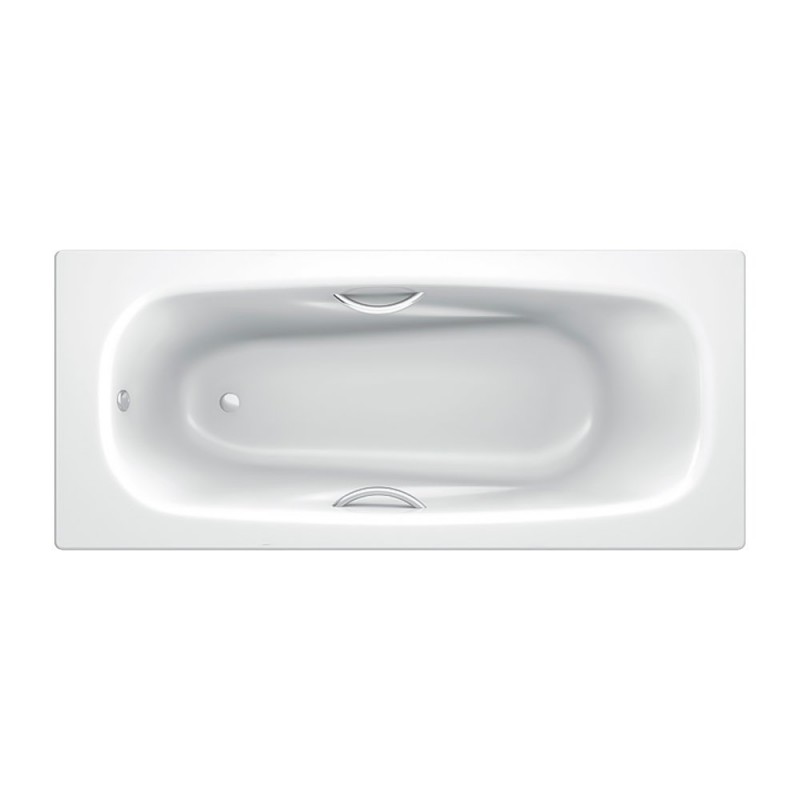 Ванна стальная Koller Pool Deline 170х75 см с ручками и ножками белый B75US200E+APMROS100+FRESH
