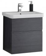 Тумба з раковиною Kolpa-san Oxana OUO 60 60.5х65.15 см ДСП з ПВХ-плівкою темний дуб 507180