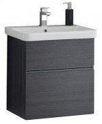 Тумба с раковиной Kolpa-san Oxana OUO 60 60.5х65.15 см ДСП с ПВХ-пленкой темный дуб 507180