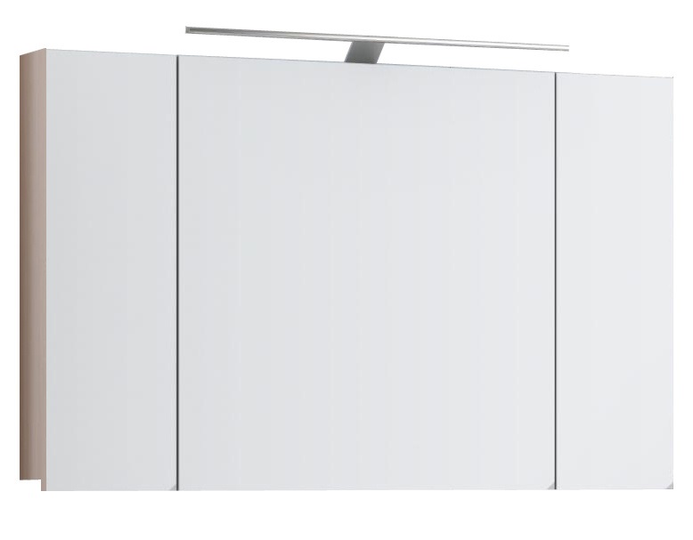 Зеркальный шкаф Kolpa-san Oxana TOO 100 подвесной 100х64.7 см ДСП светлая акация 508290