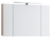 Зеркальный шкаф Kolpa-san Oxana TOO 100 подвесной 100х64.7 см ДСП светлая акация 508290