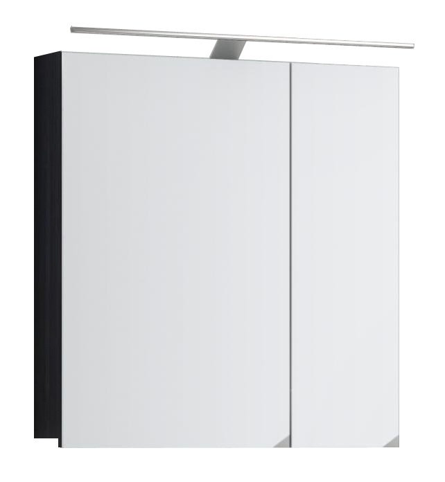 Зеркальный шкаф Kolpa-san Oxana TOO 60 подвесной 60х64.7 см ДСП темный дуб 508240