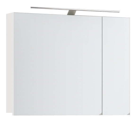 Дзеркальна шафа Kolpa-san Oxana TOO 80 підвісна 80х64.7 см ДСП біла 508250