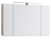 Зеркальный шкаф Kolpa-san Oxana TOO 100 подвесной 100х64.7 см ДСП светлая акация 508290