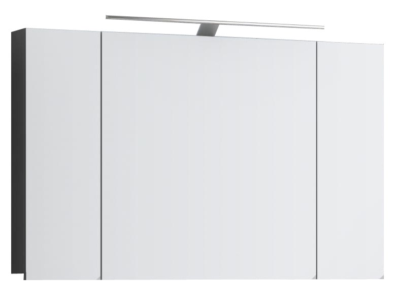 Дзеркальна шафа Kolpa-san Oxana TOO 100 підвісна 100х64.7 см ДСП темний дуб 508300