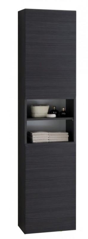Пенал для ванной Kolpa-san Oxana O 1752 40х175.3 см ДСП с ПВХ-пленкой темный дуб 507310