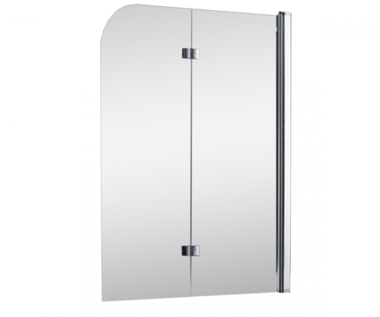 Шторка для ванной Koller Pool Waterfall line QP97 115х140 см правая хром/прозрачное стекло QP97(right) chrome,clear