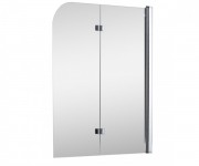 Шторка для ванної Koller Pool Waterfall line QP97 115х140 см права хром/прозоре скло QP97(right) chrome,clear