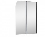 Шторка для ванної Koller Pool Waterfall line QP95 115х140 см права хром/прозоре скло QP95(right) chrome,clear