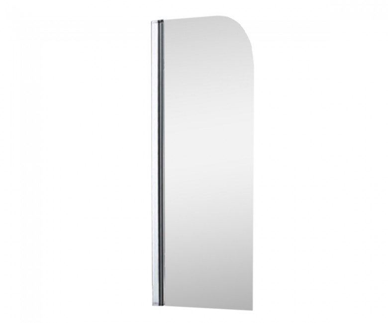 Шторка для ванної Koller Pool Waterfall line QP93 75х140 см ліва хром / матове скло QP93(left) chrome,grape