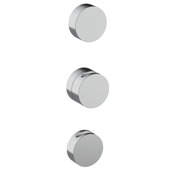 Змішувач для душа GRB in Cool Dummy термостатичний 2/3 прихованого монтажу хром 90905000