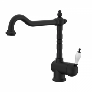 Смеситель для раковины GRB Clasica Retro однорычажный черный 910720