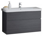 Тумба с раковиной Kolpa-san Oxana OUO 105 105.5х65.15 см ДСП с ПВХ-пленкой темный дуб 507230